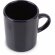 Taza de café de cerámica con 100 ml azul marino personalizado