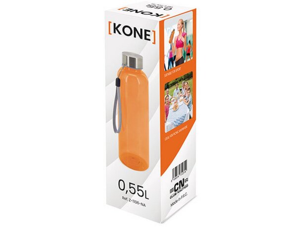 Botella rpet kone naranja