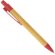 Boligrafo de bambu y fibra de trigo Terry rojo