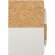 Libreta ecológica corporativa Natur corcho lino cotton bolígrafo eco 82 hojas
