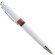 Bolígrafo de plástico con bandera española portugal