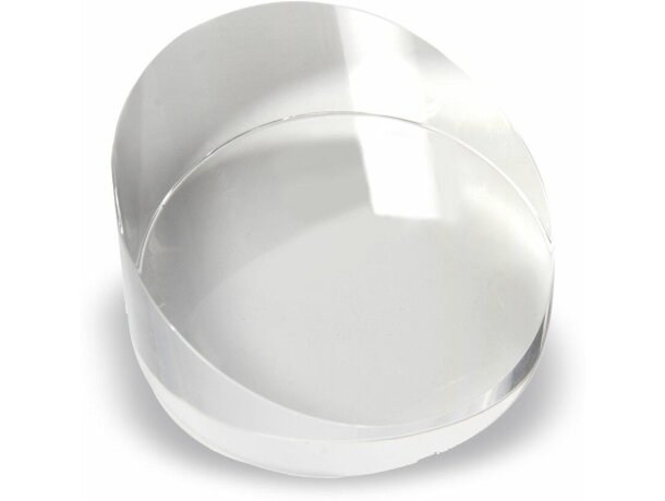 Pisa papeles de cristal personalizado oblicuo personalizado