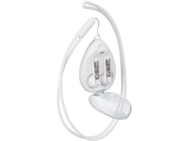 Auricular inalámbrico con lanyard Gammatronik blanco