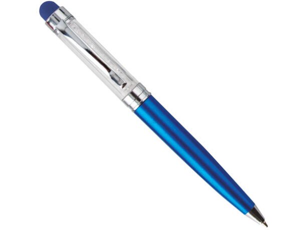 Bolígrafo semitransparente para tablet pierre delene azul