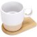 Taza sublimación apilable Gerard con base bambú 315 ml detalle 1