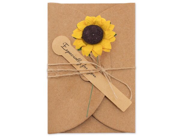 Tarjetas vintage flores secas (pack de 10)