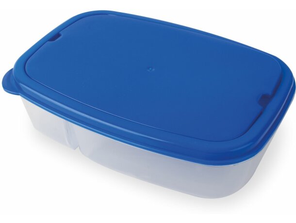 Fiambrera básica en varios colores personalizada azul Fiambrera básica en varios colores personalizada azul