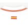 Polo de manga corta unisex en algodon detalles bandera