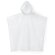 Poncho plegable Bross con bolsa rPET para campañas corporativas Blanco detalle 14