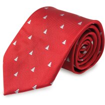 Corbata de microfibra dibujo de Navidad