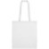 Bolsa non woven con asas largas personalizada blanca