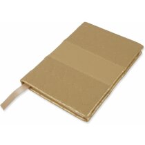 Mini libretas con block de color dorado y 60 hojas de 70 g/m2