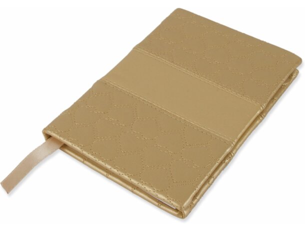 Notebook corazon oro merchandising oro