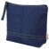 Neceser Kirby de algodón denim reciclado con cremallera detalle 3