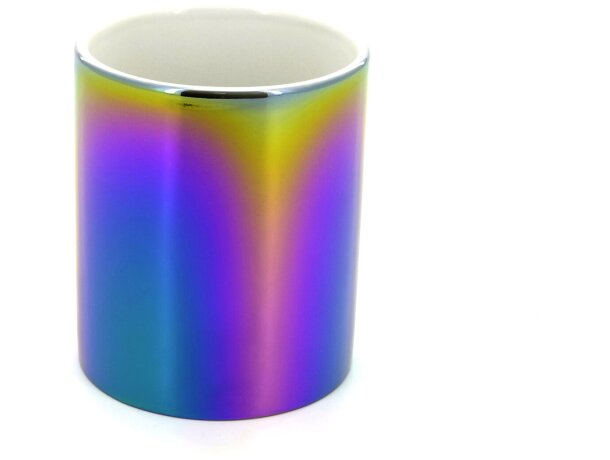 Mug ceramica metalizada multicolor Sybal personalizado