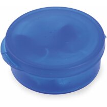 Auriculares con cajita azul