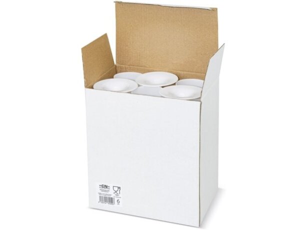 Set 6 copas reutilizables Ice 125ml en polipropileno detalle 2
