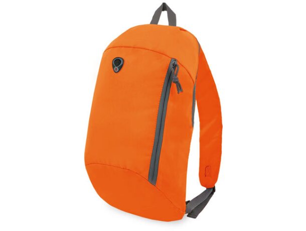 Mochila Dekito Luxe naranja fluorescente