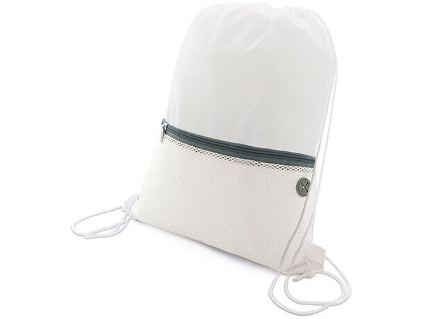 Bolsa mochila Luxory blanco/verde