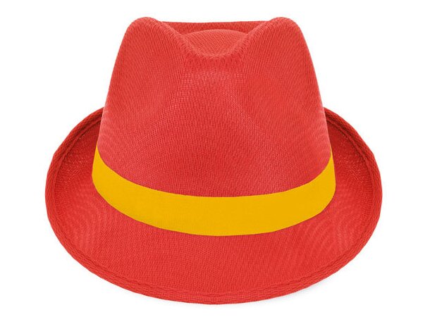Sombrero con ala irregular 
