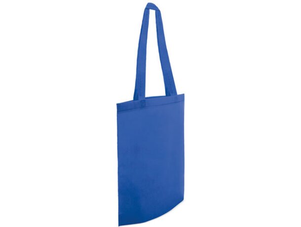 Bolsa de ancho fondo azul royal