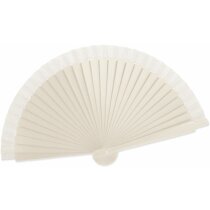 Abanico de bolso de madera personalizado blanco Abanico de bolso de madera personalizado blanco