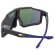 Gafas deportivas Olympia con protección UV400 y lentes espejo Azul detalle 1