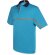 Polo técnico unisex con detalles bandera Azul royal