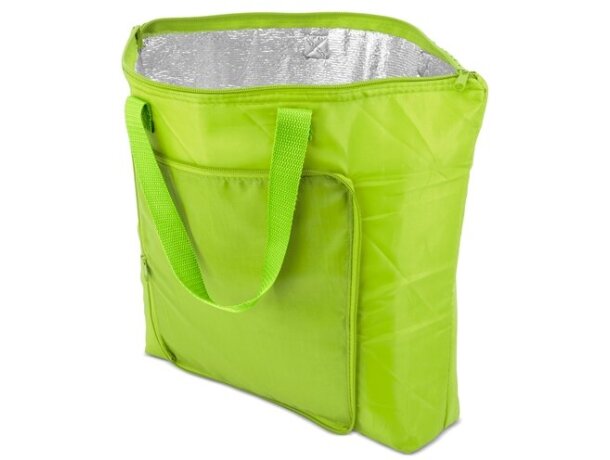 Bolsa nevera plegable Simba con forro de aluminio Pistacho detalle 28