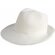 Sombrero de ala ancha en poliester personalizado blanco