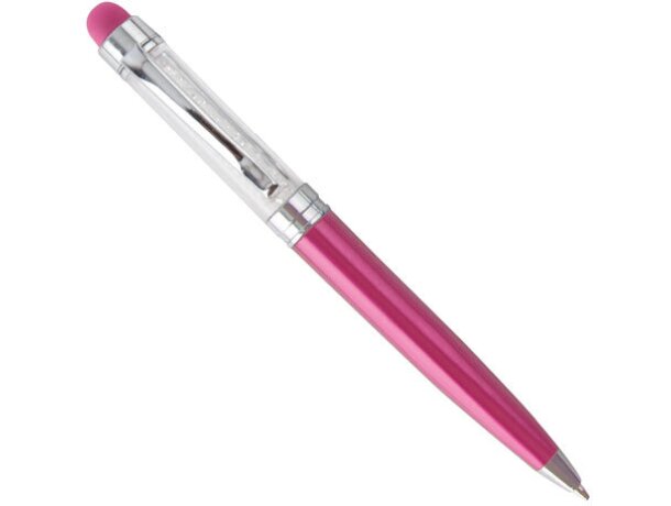 Bolígrafo semitransparente para tablet pierre delene rosa