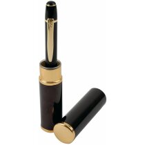 Estuche aluminio bicolor protector bolígrafo