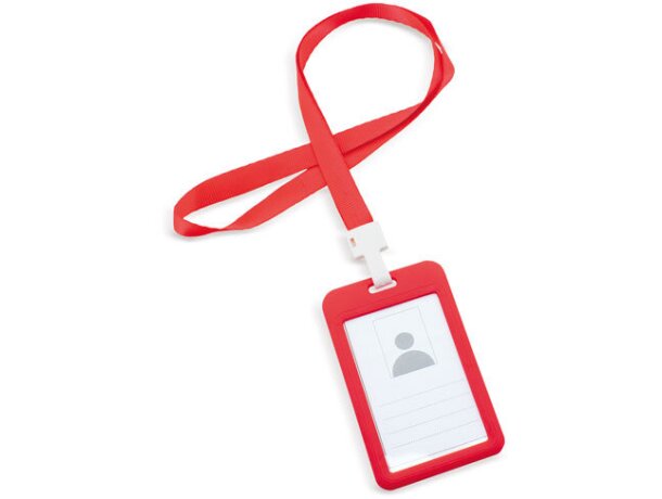 Lanyard control rojo