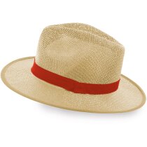 Sombrero paja sintética golf protección solar