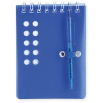 Libreta mini con gusanillo y tapas de plástico de colores grabada Libreta mini con gusanillo y tapas de plástico de colores grabada