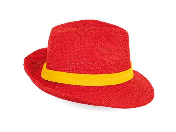Sombrero de ala ancha en poliester 