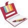 Libreta reciclada stily natural rojo