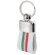 Llavero cinturon bandera Derex italia/blanco