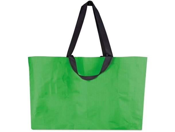 Bolsa polipropileno laminado brillo Merlin gran capacidad Verde detalle 14