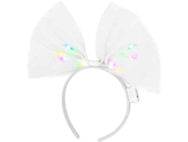 Diadema con luces LED Mis para eventos y celebraciones Rosa detalle 2