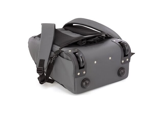 Mochila trolley Pierre Delone Traveller convertible Gris detalle 11