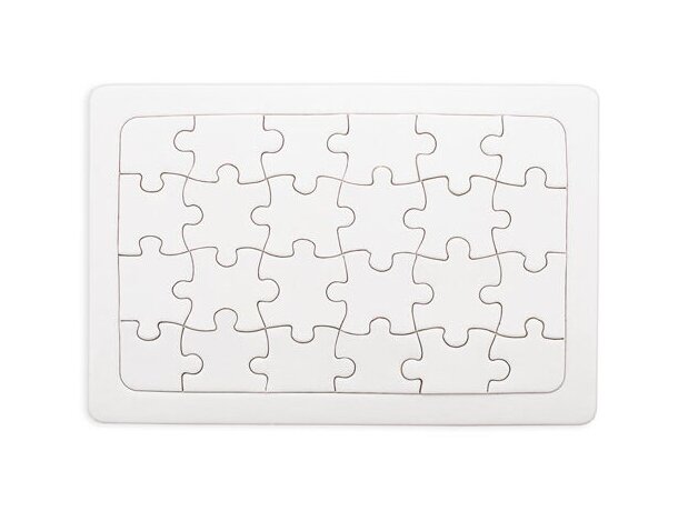 Puzzle con ceras para colorear