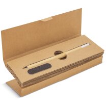 Set lápiz infinito bambú con lima delineante