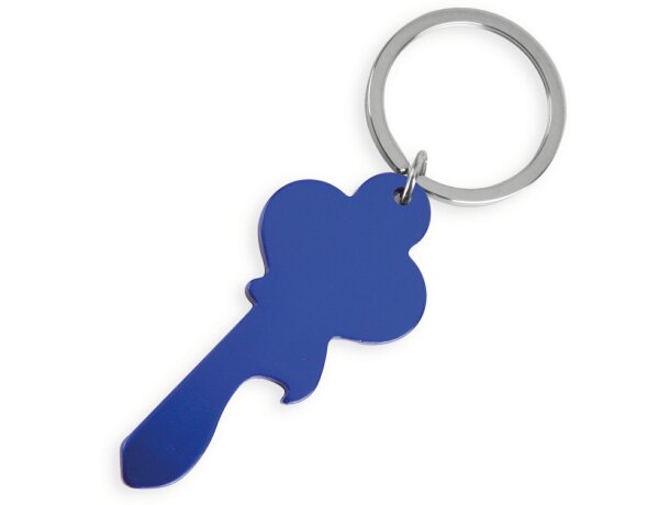 Llavero de aluminio con forma de llave Llavero de aluminio con forma de llave