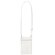 Bolso portatodo Ryky con asa ajustable extraíble y cierre cremallera Blanco detalle 2