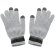 Guantes touch screen Canadá gris
