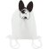 Mochila tipo saco publicitaria poliéster 190T plegable perro mosquetón sin color