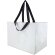 Bolsa polipropileno laminado brillo Merlin gran capacidad Blanco