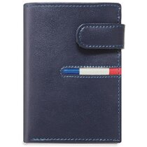 Carteras de piel y la bandera francia