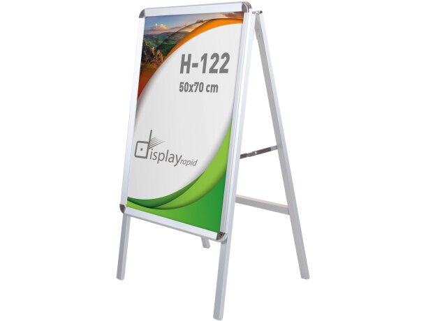 Caballete aluminio 50x70 1 cara Xira